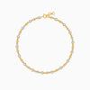 Celestial Diamond Bracelet in Luxe Gold Finish