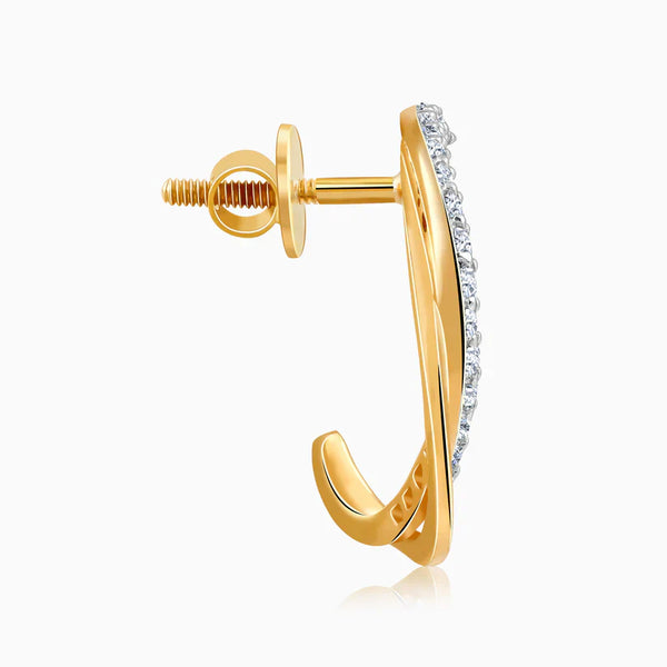 Pear Drop Motif Pendant in Polished Gold